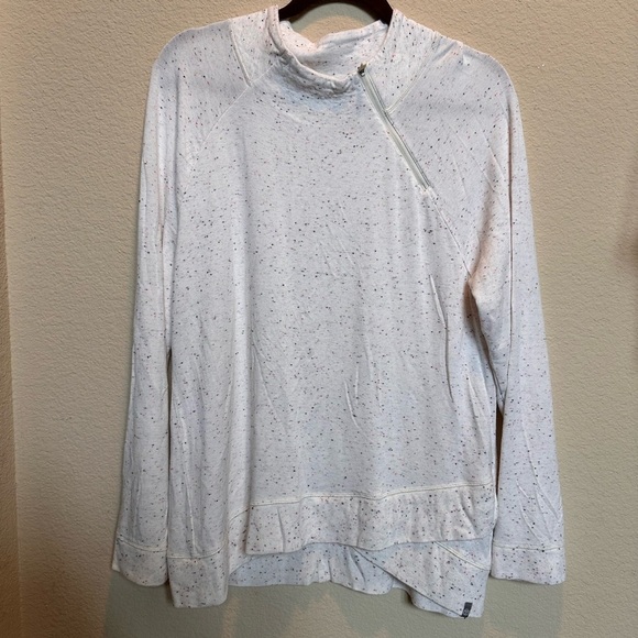 Talbots Tops - Talbots Gray Boxy Long Sleeve Sweatshirt